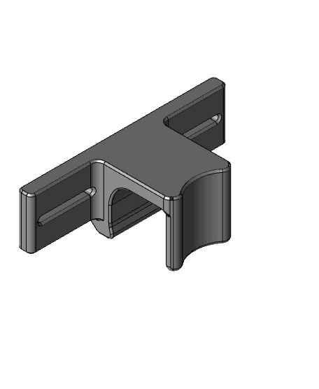 2000-2005 Tundra Radio Mount 3d model