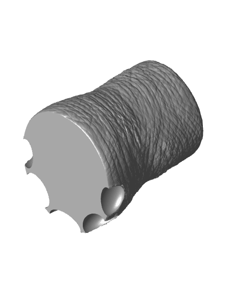 Elephant Foot Pencil Holder / Planter 3d model