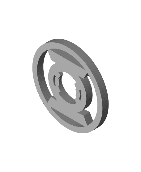 BEYBLADE GREEN LANTERN | COMPLETE | DC COMICS SERIES 3d model