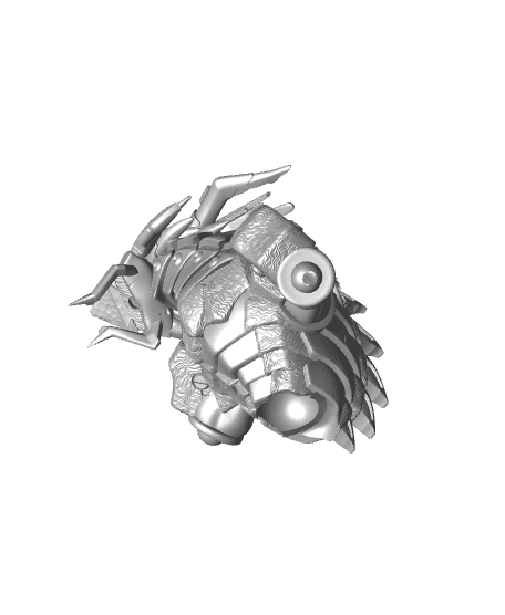 Warp Dragon - With Free Cyberpunk Warhammer - 40k Sci-Fi Gift Ideas for RPG and Wargamers 3d model