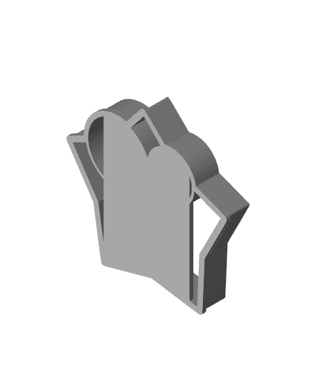 Star Cookie Cutter, Biscuit Cutter 3d model