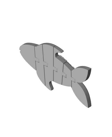 Flexi Fish 3d model