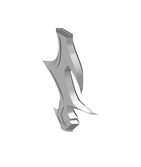 Crystal sword 3d model