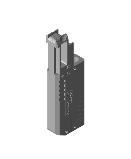 Toy Glock 18C Fischer Silencer mod 3d model