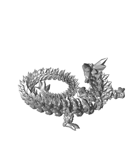 Crystal Dragon 3d model