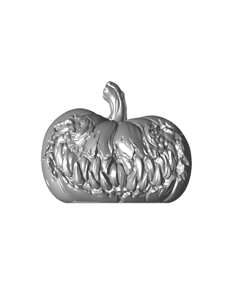 Halloween Pumpkin 3 - Smile - Halloween Decoration 3d model