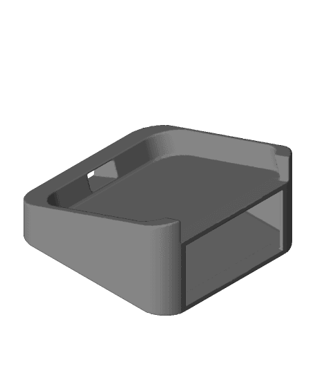 Square Dock - Weighted 3d model