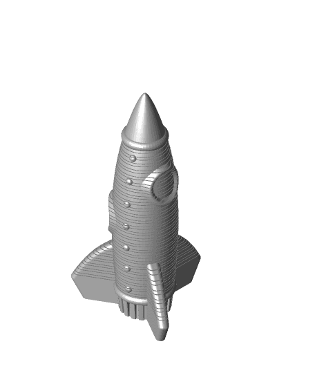 Rocket Springo 3d model