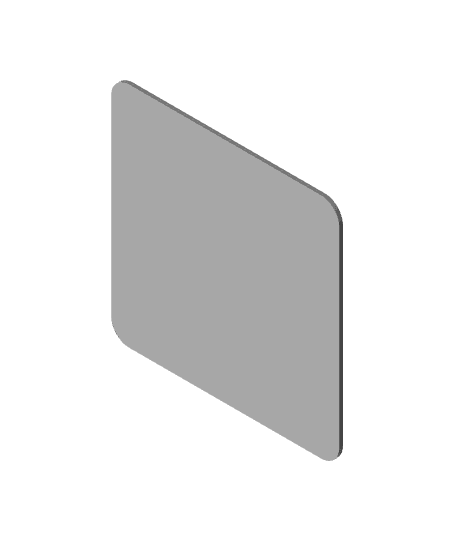 Squares Retro Coaster 3d model