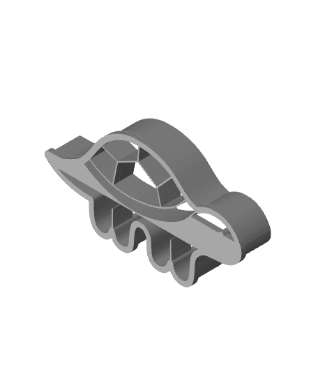 Turtle Cookie Cutter, Biscuit Cutter 3d model