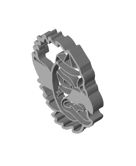 Mask Cookie Cutter, Biscuit Cutter 3d model