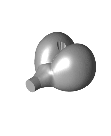 Farting Christmas tree Ornaments 3d model