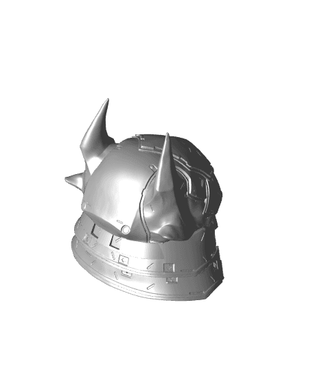 Shogun Detective Helmet 3D Print File STL 3d model