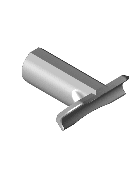 Bustin Boards YoFace V3 Hybrid Tailsaver Mount for Insta360 Invisible Seflie Stick (beta) 3d model