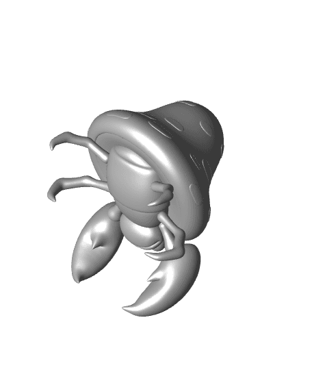 Pokemon Parasect #47 - Optimized for 3D Printing 3d model