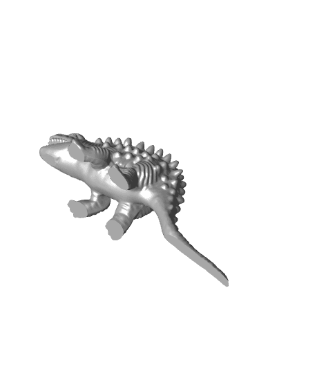 Dinosaure pic dos 3d model