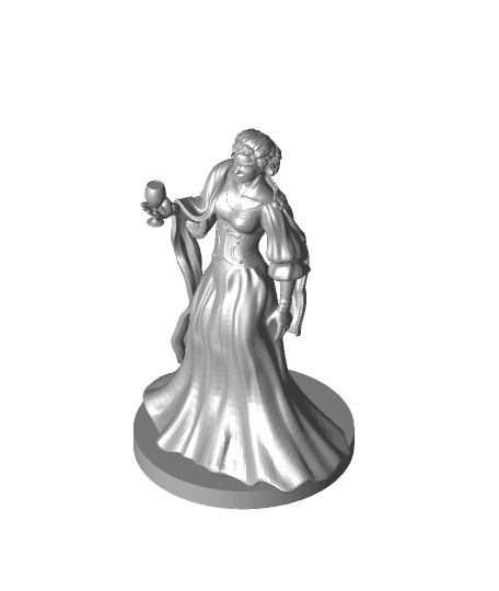 Vampire Spawn Noblewoman 3d model