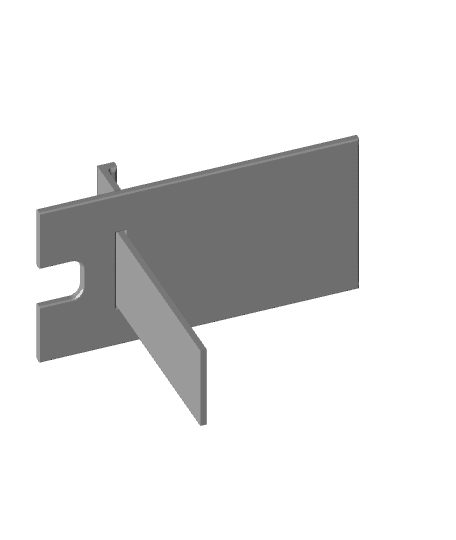 Simple Mobile Phone Stand 3d model