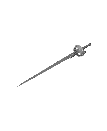 Sword Art Online Asuna Lambent Light Rapier Model 3d model