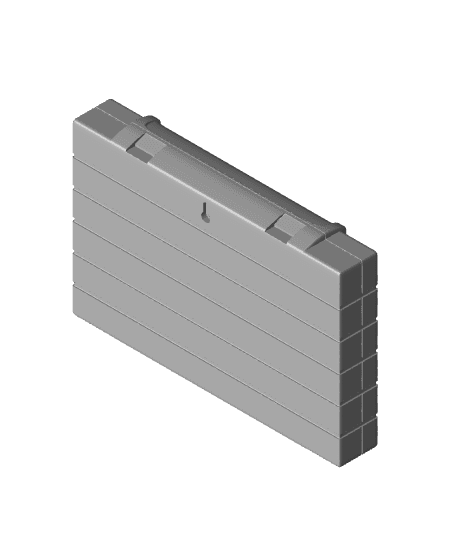 SNES Wall Art Pre Scaled 3d model