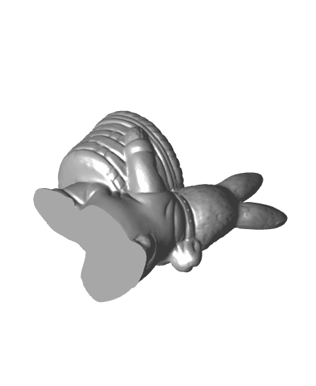 RABBIT POT FOR EGG 3d model