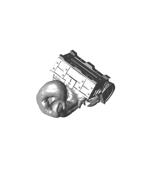 Mimics - Toothy Treasure Chest - Tabletop Miniature (Pre-Supported) 3d model