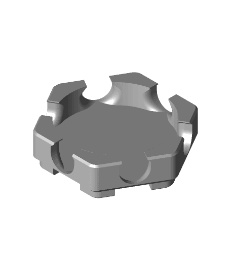 Hextraction - Airlock Tile 3d model