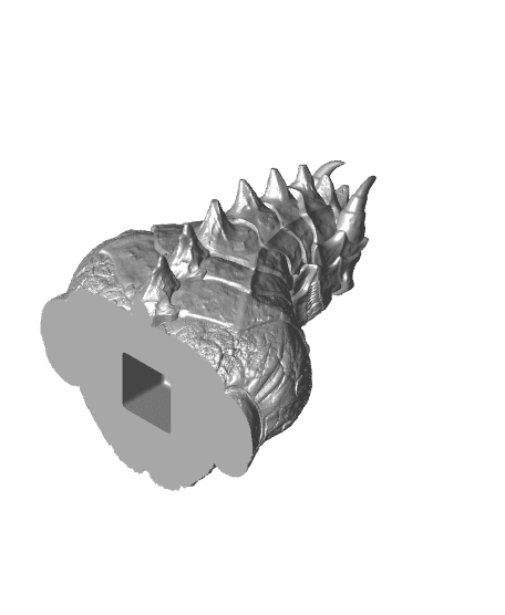 Kaiju 8 bust (Pre-Supported) 3d model