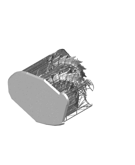 Carnage Crawler 01 (50mm Base) 3d model