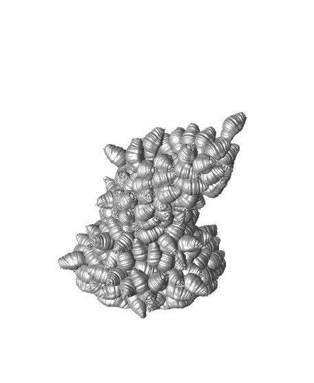 Carrion Swarm 04 (25mm Base) 3d model