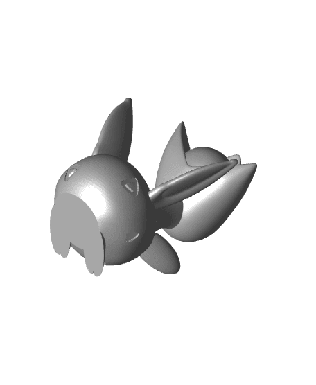 Togetic Pokemon (No support) 3d model