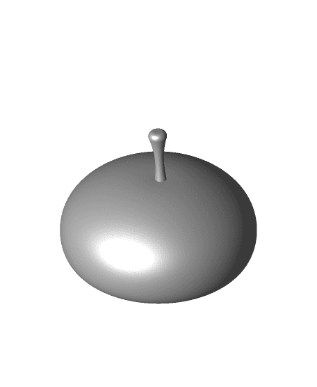 Nut container 3d model