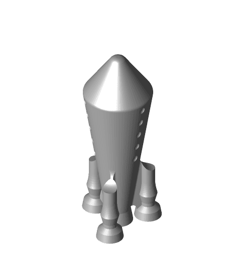 Oliver Rocket V2 3d model