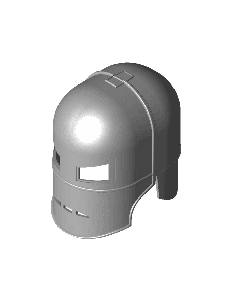 Iron Man MK 1 Helmet Unweathed 3d model