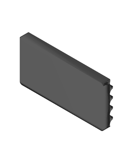 1x2 Pencil Tray - MagSquares 3d model