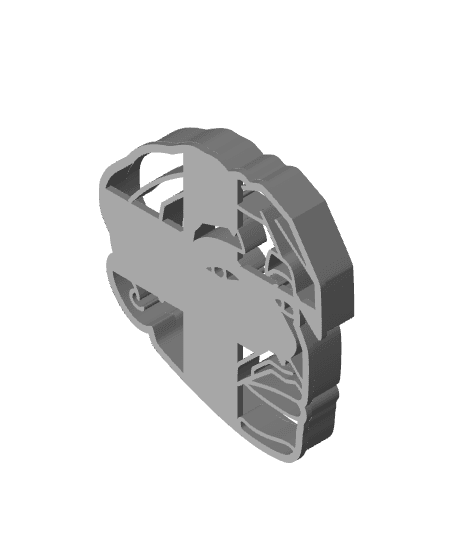 Tupac Cookie Cutter, Biscuit Cutter 3d model