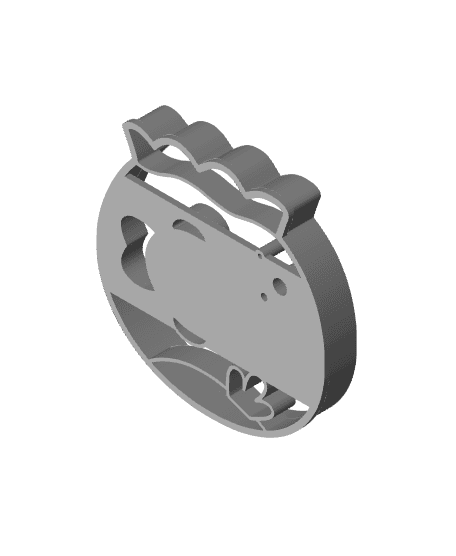 Fish Cookie Cutter, Biscuit Cutter 3d model