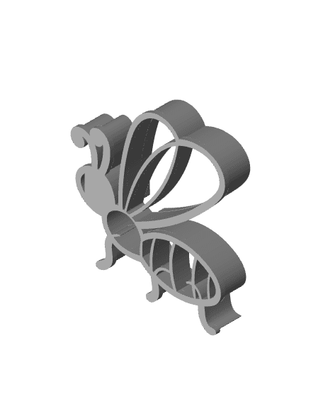 Bee Cookie Cutter, Biscuit Cutter 3d model