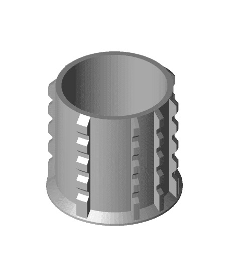 Print in Place Cryptex Capsule 3d model