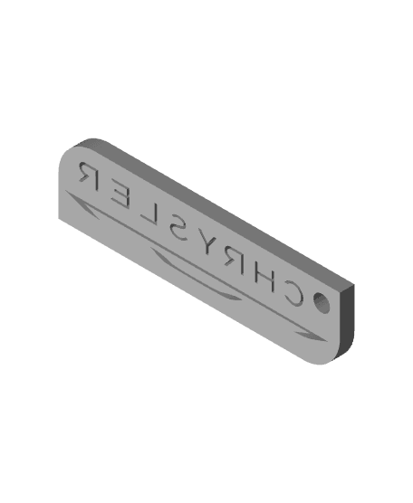 Keychain: Chrysler I 3d model