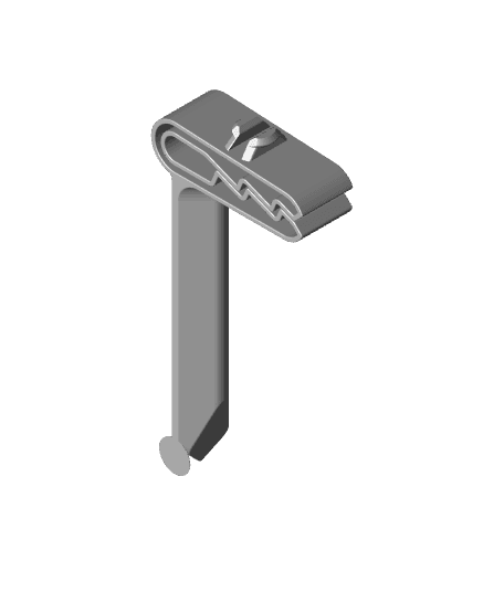 Customizable beach towel clip 🏖️ 3d model