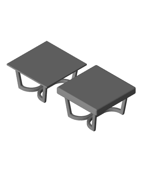 Pouf tavolino.obj 3d model
