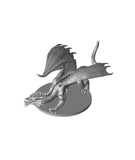 Red Dragon Young 3d model