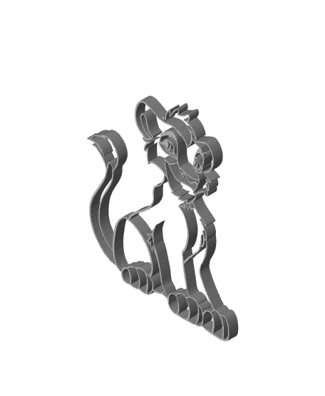 kovu wall art the lion king wall decor disney fanart 3d model