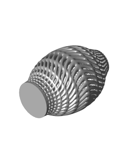 C4 Vase #1 3d model