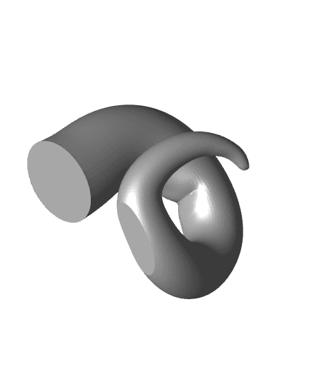 Cosplay Horn Set 3d model