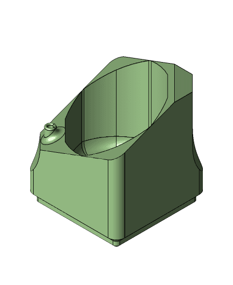Gridfinity TriFlow PTFE Lubricant Holder 3d model