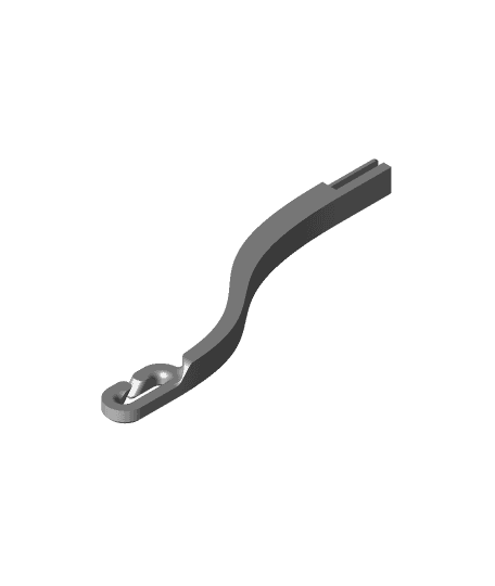Ender 3 Filament guide - Shapeddd 3d model
