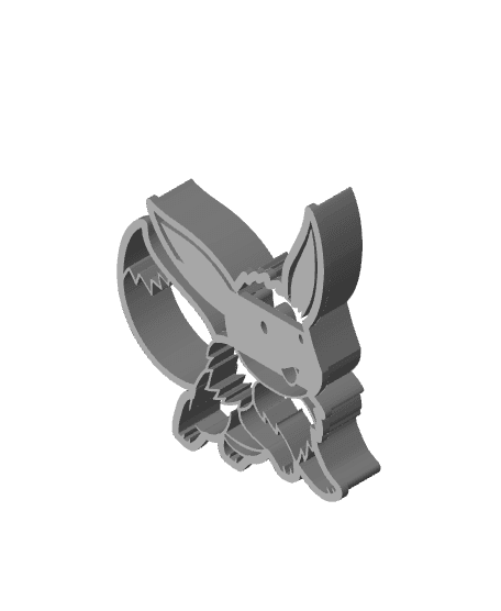 Pokemon Cookie Cutter, Biscuit Cutter 3d model