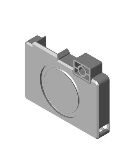 Momentus Mind Camera PRO // Fidget Clicker + Memory Device 3d model